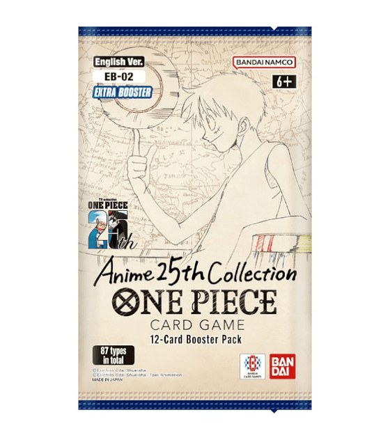 One Piece TCG Anime 25th Collection EB-02 Booster