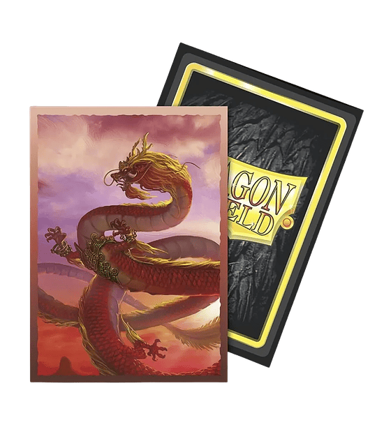 Dragon Shield Art Sleeves - Standard Size - Matte Dual - Year of the Wood Dragon (100 sleeves)