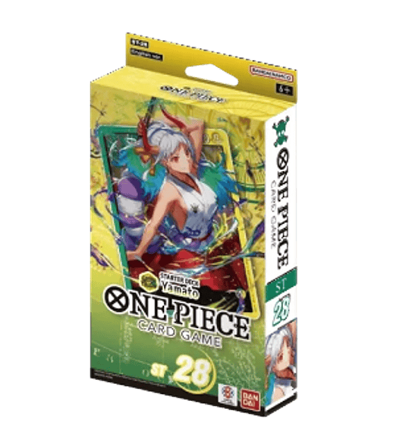 One Piece Card Game ST-28 Starter Deck Display (6 Decks) - EN