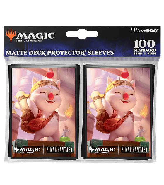 Magic: The Gathering®—FINAL FANTASY™ Stiltzkin, Moogle Merchant 100ct Deck Protector Sleeves