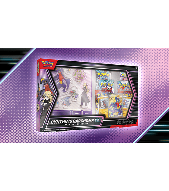 PKM- Cynthia's Garchomp ex Premium Collection