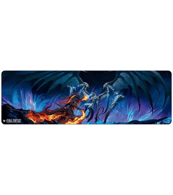 Magic: The Gathering®—FINAL FANTASY™ Bahamut and Ifrit 8ft Table Playmat