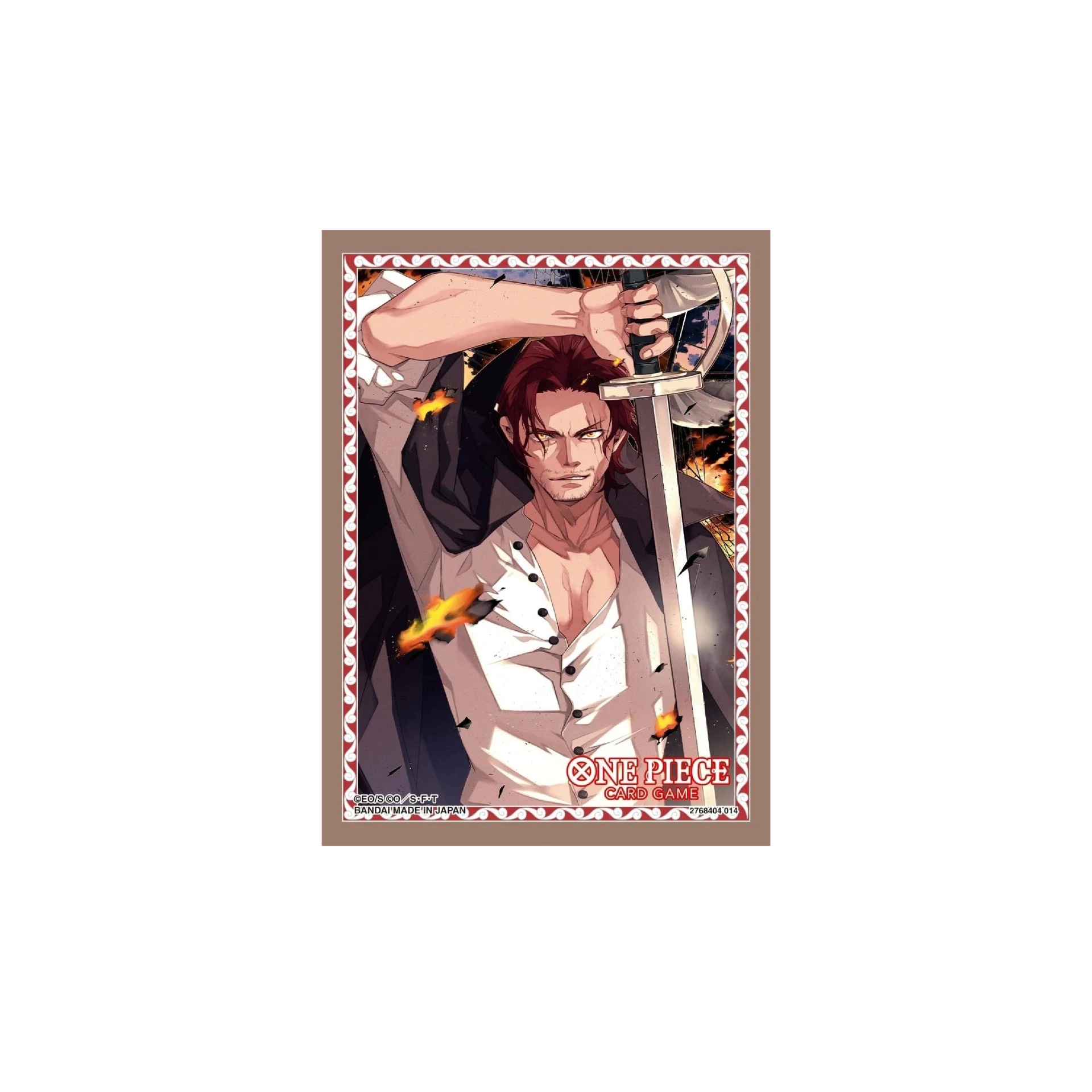 shanks card sleeves Shank One Piece TCG Perfect for fans One Piece Card Protector Sleeves