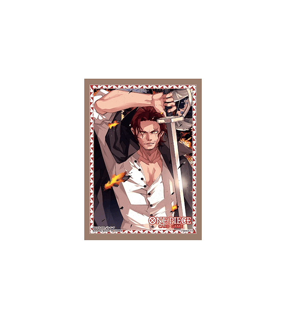 One Piece Card Game: Official Sleeves 10 - Shanks (70 Sleeves)