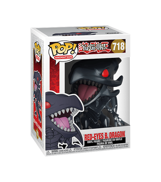 Funko POP! Animation Yu-Gi-Oh! Red-Eyes B. Dragon #718