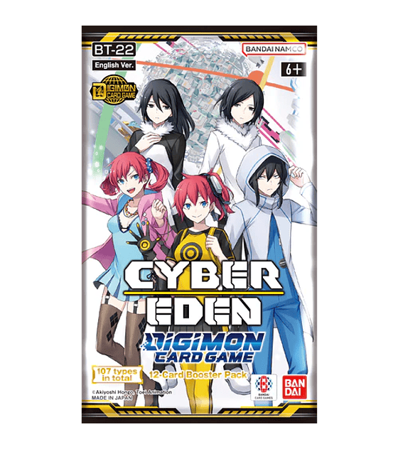 Digimon Card Game - Cyber Eden BT22 Booster