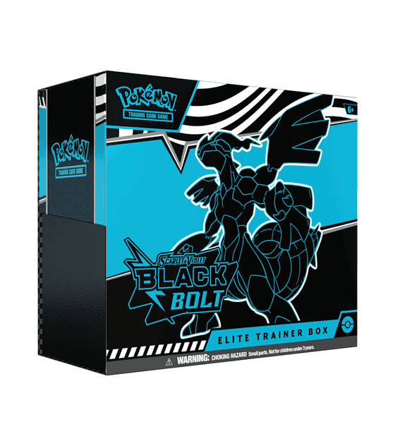 PKM - Scarlet & Violet 10.5 - Black Bolt - Elite Trainer Box Zekrom - EN