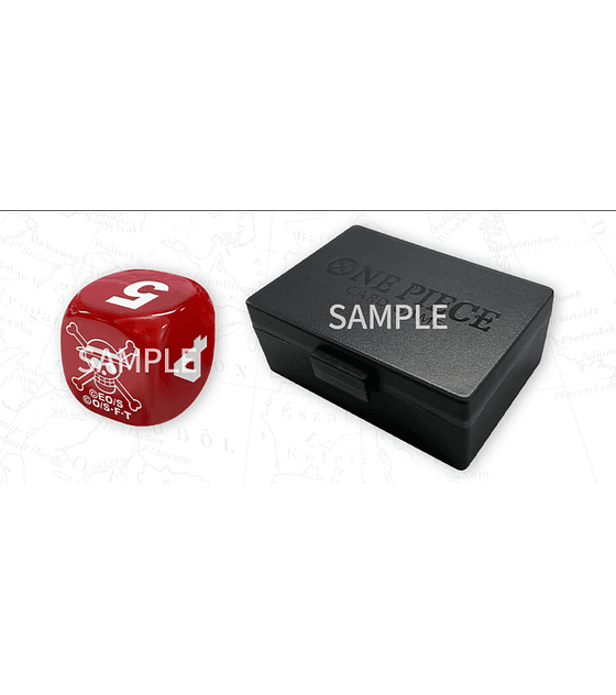 One Piece Card Game Official Dice and Dice Case