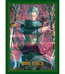 Official Sleeve 11 - One Piece Card Game - Roronoa Zoro