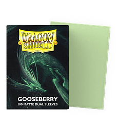 Dragon Shield Sleeves - Standard Size - Matte Dual - Gooseberry (100 Sleeves)