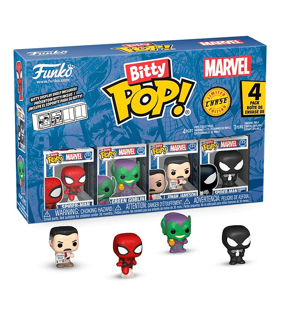 Funko Bitty POP!: SM - Spider-Man 4PK