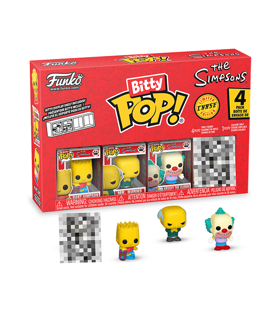 Funko Bitty POP!: Simpsons - Bart 4PK