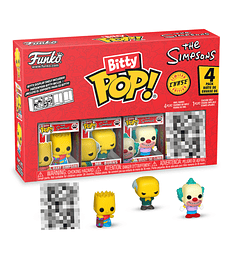 Funko Bitty POP!: Simpsons - Bart 4PK