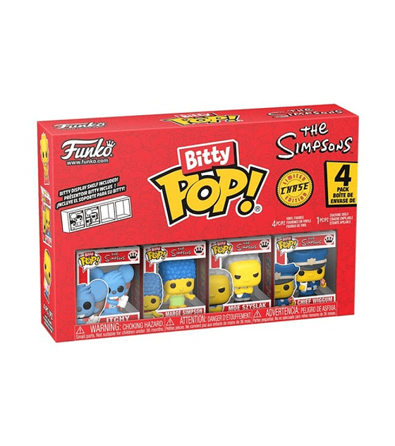 Funko Bitty POP!: Simpsons - Itchy 4PK