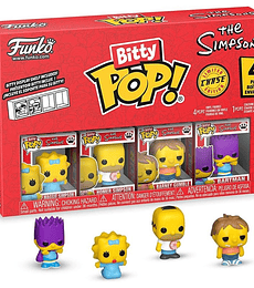 Funk Bitty POP!: Simpsons - Maggie 4PK