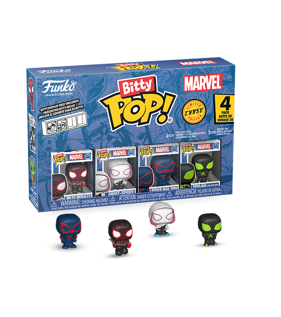 Funko Bitty POP!: SM - Miles Morales 4PK