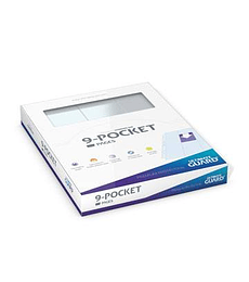 Ultimate Guard 9-Pocket Pages Top-Loading (100) - Transparent