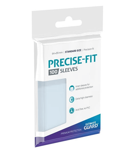 Ultimate Guard Precise-Fit Sleeves Standard Size (100)