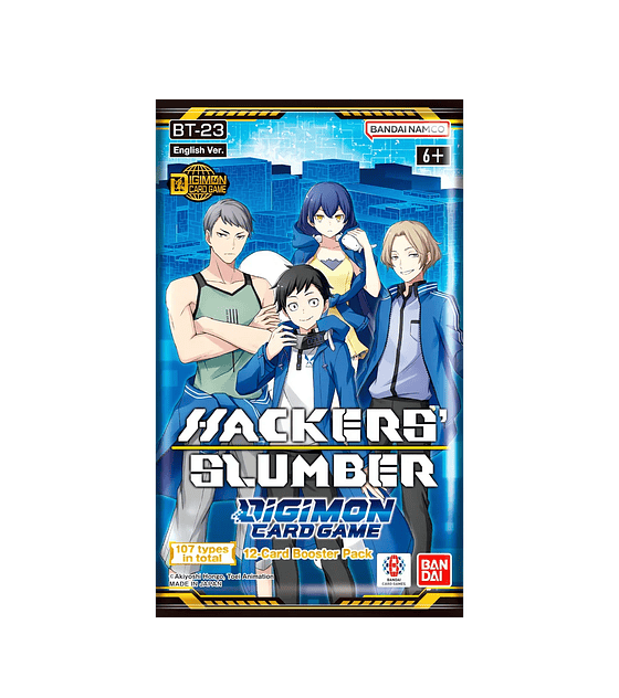 Digimon Card Game Hacker's Slumber BT-23 Booster - EN