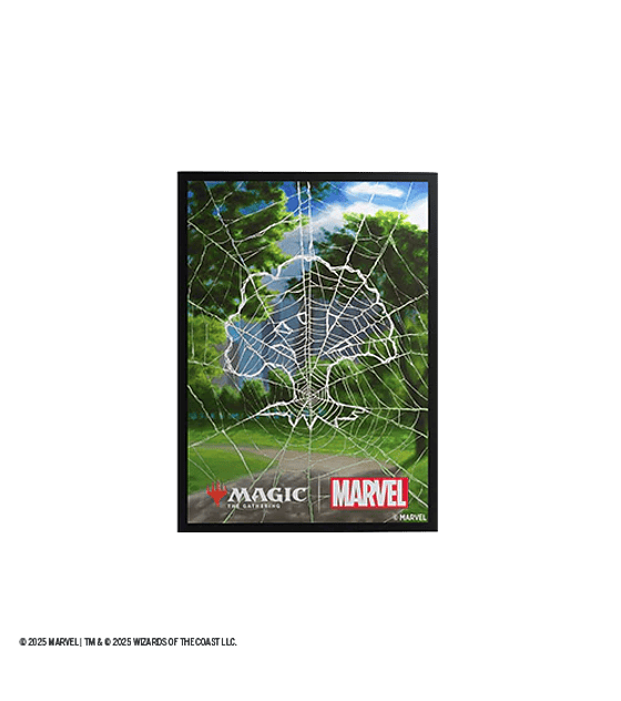 MTG - Marvel's Spider-Man Premium Art Sleeves - Forest