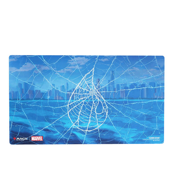MTG - Marvel's Spider-Man Shiny Playmat - Spider-Man Island