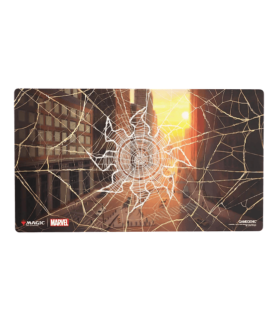 MTG - Marvel's Spider-Man Shiny Playmat - Plains