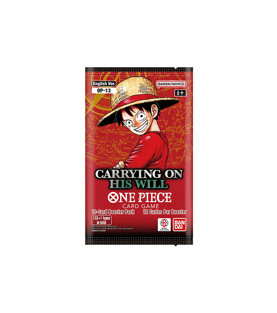 One Piece Card Game OP-13 Booster - EN - Carrying on his Will