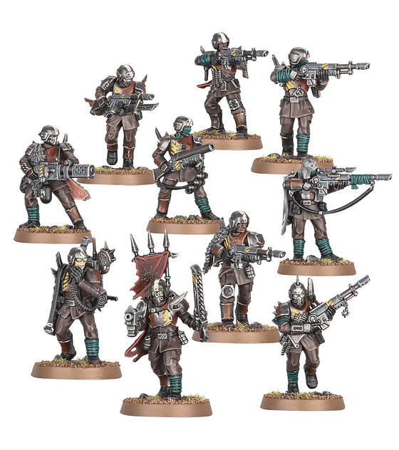 Chaos Space Marines: Traitor Guardsmen Squad