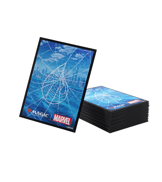MTG - Marvel's Spider-Man Premium Art Sleeves - Island