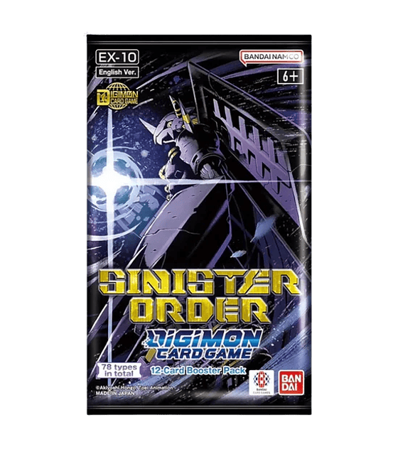 Digimon Card Game - Sinister Order EX-10 Extra Booster - EN