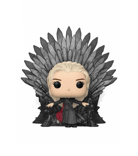 Game of Thrones POP! Deluxe Vinyl Figure Daenerys on Iron Throne 15 cm