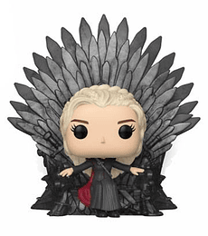 Game of Thrones POP! Deluxe Vinyl Figure Daenerys on Iron Throne 15 cm