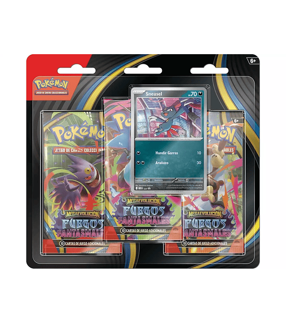 PKM - Phantasmal Flames Three Booster Blister - EN (RANDOM PKM)
