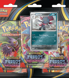 PKM - Phantasmal Flames Three Booster Blister - EN (RANDOM PKM)