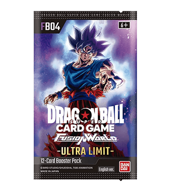 Dragon Ball Super Card Game - Fusion World FB04 Booster - EN