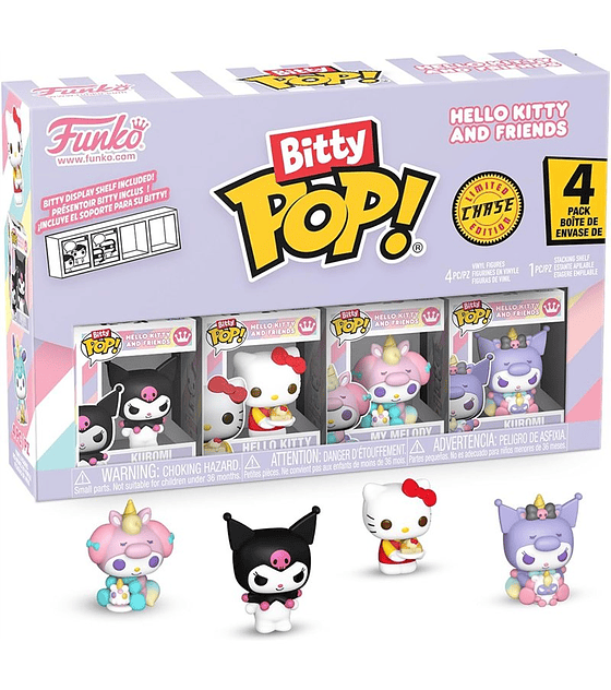 Funko Bitty POP!: Sanrio - Kuromi 4PK