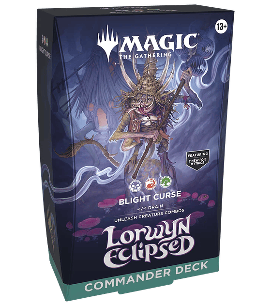 MTG - Lorwyn Eclipsed Commander Deck - Blight Curse