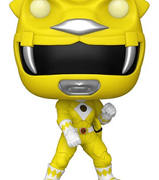 Mighty Morphin Power Rangers: The Movie POP! Movies Vinyl Figures Yellow Ranger (GITD) 9 cm