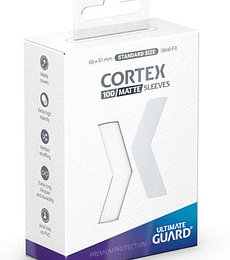 Ultimate Guard Cortex Sleeves Matte Standard Size (100) - White
