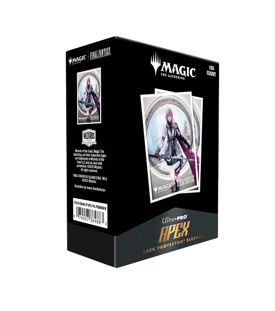 UP-Magic: The Gathering-Final Fantasy Q4 105Ct Apex Deck Protector Sleeves Premium W For MTG 
