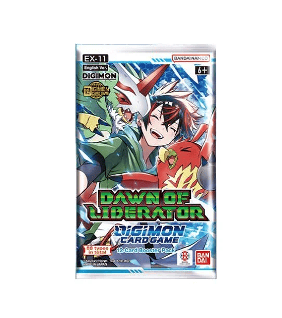 Digimon Card Game-Dawn of Liberator EX-11 Extra Booster (24Packs)-EN