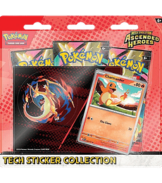 PKM Ascended Heroes - Tech Sticker Collection (Charmander)