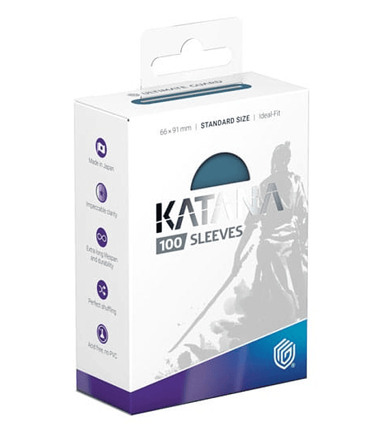 Ultimate Guard Katana Sleeves Standard Size (100) - Mountain Haze