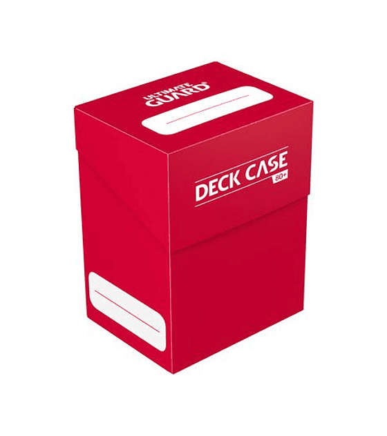 Ultimate Guard Deck Case 80+ Standard Size Red