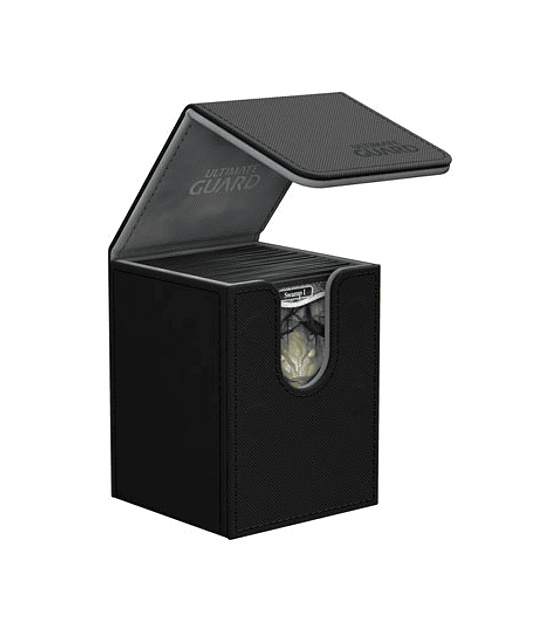 Ultimate Guard Flip Deck Case 100+ Standard Size XenoSkin Black