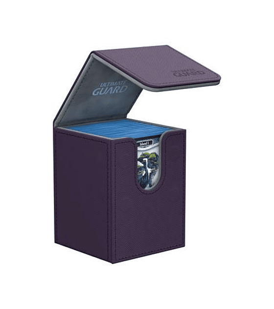 Ultimate Guard Flip Deck Case 100+ Standard Size XenoSkin Purple