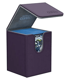 Ultimate Guard Flip Deck Case 100+ Standard Size XenoSkin Purple