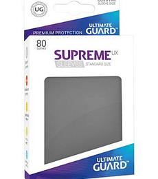 Ultimate Guard Supreme UX Sleeves Standard Size Dark Gray (80)