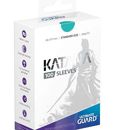 Ultimate Guard Katana Sleeves Standard Size Turquoise (100)