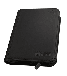 Ultimate Guard Mini American 9-Pocket ZipFolio XenoSkin Black